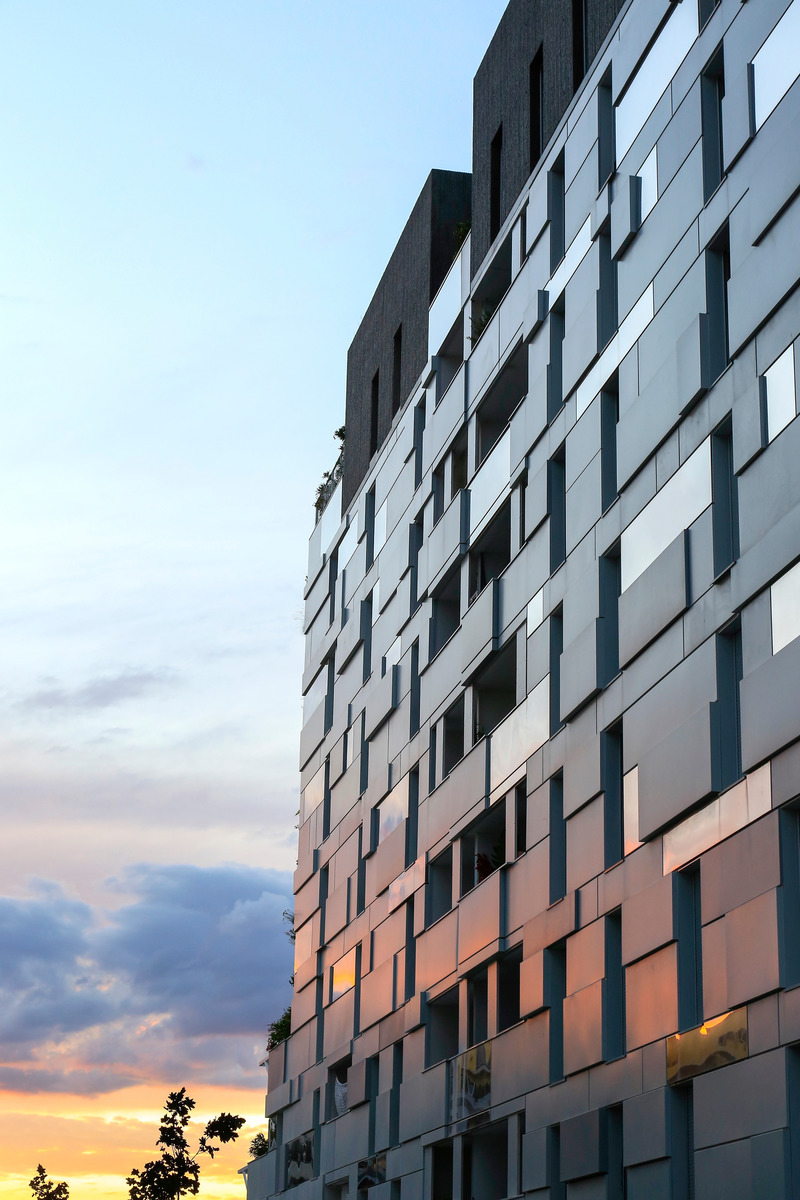 Dossier de presse | 921-13 - Communiqué de presse | Logements I Park - NBJ Architectes - Architecture résidentielle - Crédit photo : ©photoarchitecture<br><br>