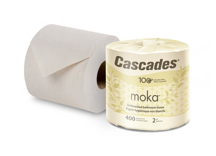 Press kit | 885-02 - Press release | Annonce des gagnants de la deuxième édition du Concours québécois en écoconception - Novae - Competition - B2C – Grande entreprise Cascades | Papier hygiénique Moka