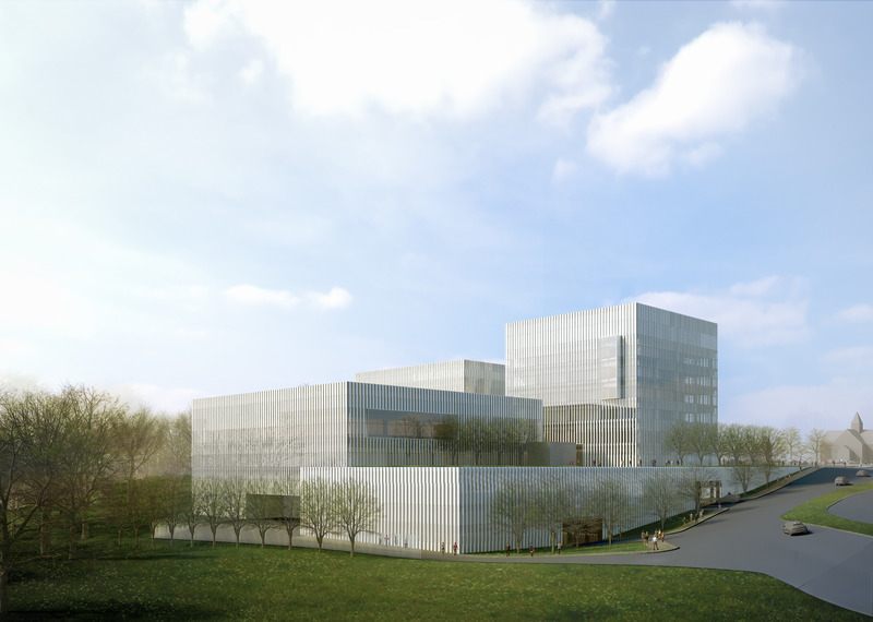 Press kit | 1456-11 - Press release | The Yazdani Studio of CannonDesign Celebrates 20th Anniversary - CannonDesign - Commercial Architecture - Philadelphia Neurosciences Institute Exterior - Photo credit: Yazdani Studio of CannonDesign