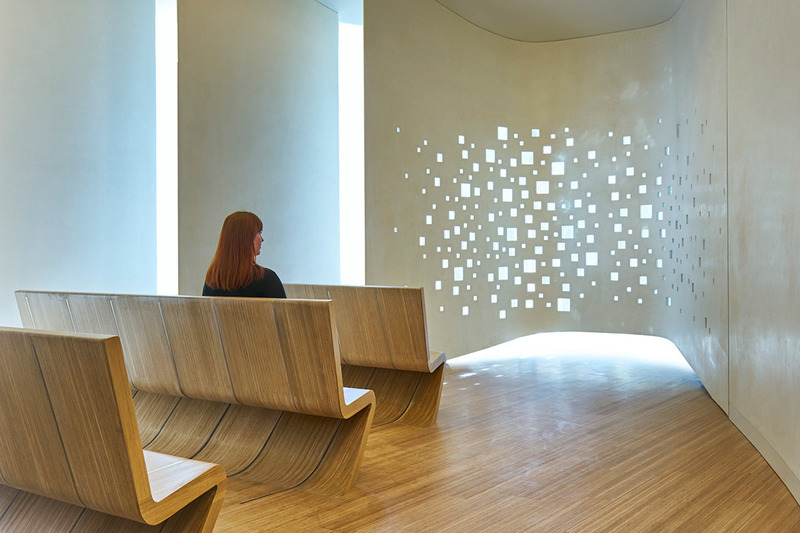 Press kit | 1456-11 - Press release | The Yazdani Studio of CannonDesign Celebrates 20th Anniversary - CannonDesign - Commercial Architecture - Jacobs Medical Center Chapel - Photo credit: Laura Peters of CannonDesign