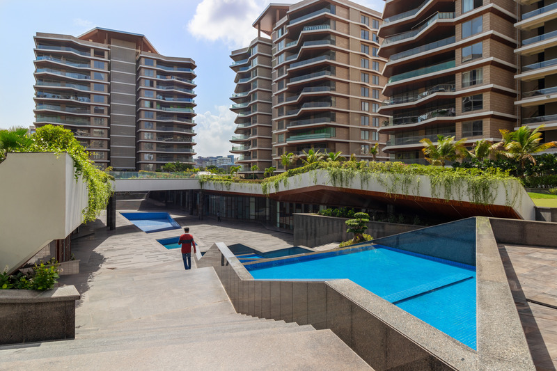 Dossier de presse | 1432-09 - Communiqué de presse | EXCELLENSEAA 126 by Happy Homes - Sanjay Puri Architects - Architecture résidentielle - <p>A view of the sub terranean recreational club</p> - Crédit photo : Mr.Abhishek Shah