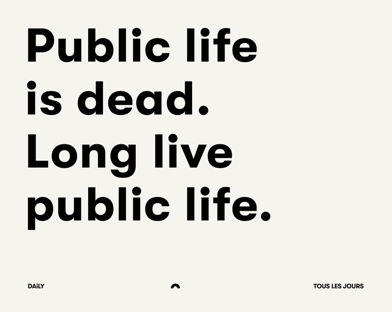 Dossier de presse | 1851-02 - Communiqué de presse | Better together: Daily tous les jours research breathes optimism into the future of public spaces - Daily tous les jours - Design urbain - Research Excerpt - Crédit photo : Daily tous les jours
