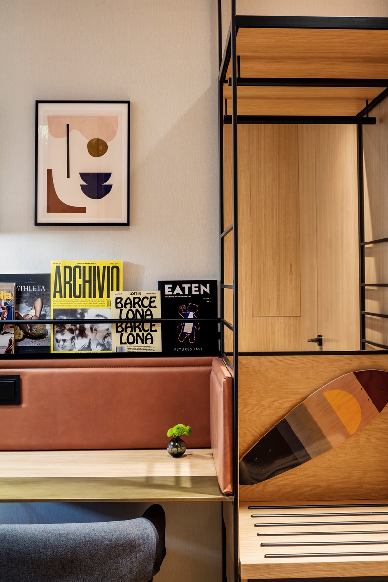 Dossier de presse | 3724-08 - Communiqué de presse | Kimpton Vividora Hotel - EL EQUIPO CREATIVO - Design d’intérieur commercial - Crédit photo : Adrià Goula