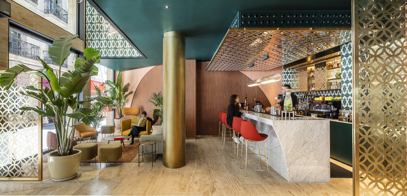 Dossier de presse | 3724-08 - Communiqué de presse | Kimpton Vividora Hotel - EL EQUIPO CREATIVO - Design d’intérieur commercial - Crédit photo : Adrià Goula
