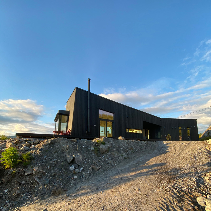 Dossier de presse | 2273-02 - Communiqué de presse | Senja - Bjørnådal Arkitektstudio - Architecture résidentielle - Crédit photo : Hans-Petter Bjørnådal