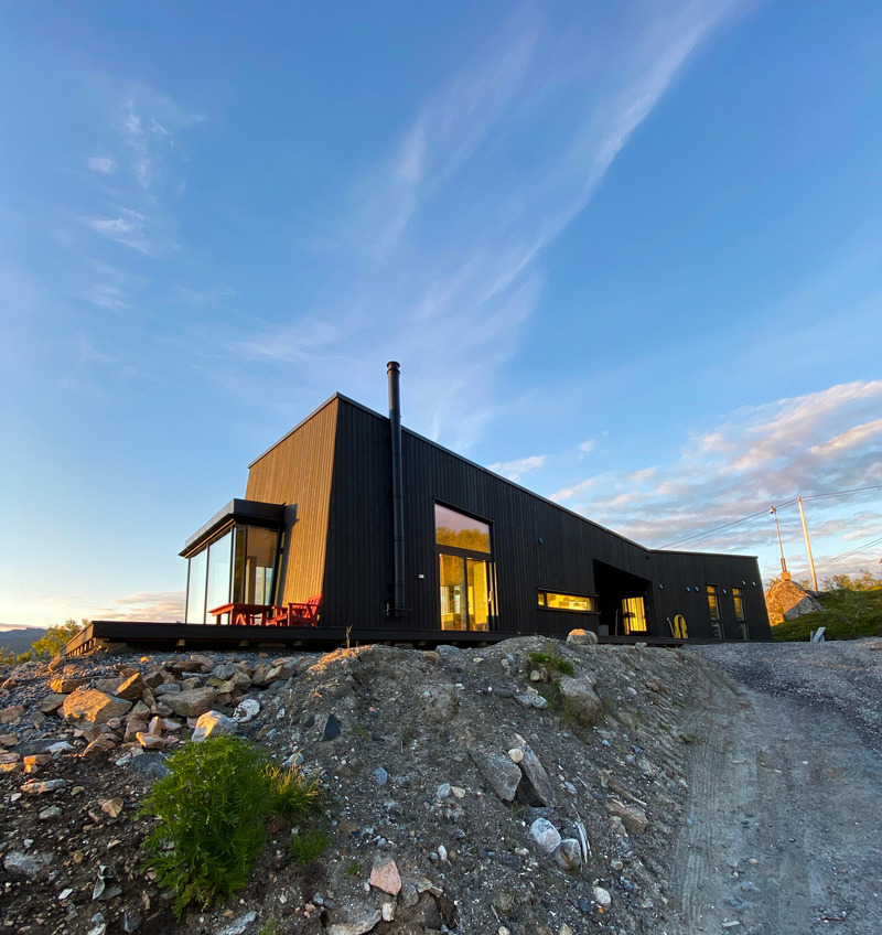 Dossier de presse | 2273-02 - Communiqué de presse | Senja - Bjørnådal Arkitektstudio - Architecture résidentielle - Crédit photo : Hans-Petter Bjørnådal