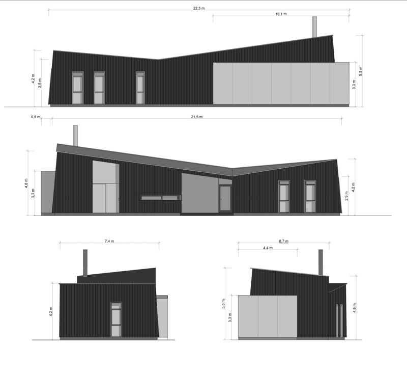 Dossier de presse | 2273-02 - Communiqué de presse | Senja - Bjørnådal Arkitektstudio - Architecture résidentielle - Facades - Crédit photo : Bjørnådal Arkitektstudio