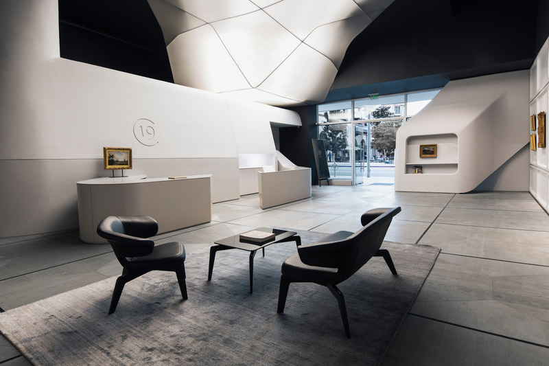 Press kit | 2244-03 - Press release | BE29 - Arshia Architects - Commercial Interior Design -  Gallery 19C - Exhibition Space - Photo credit: Monika Sedziute