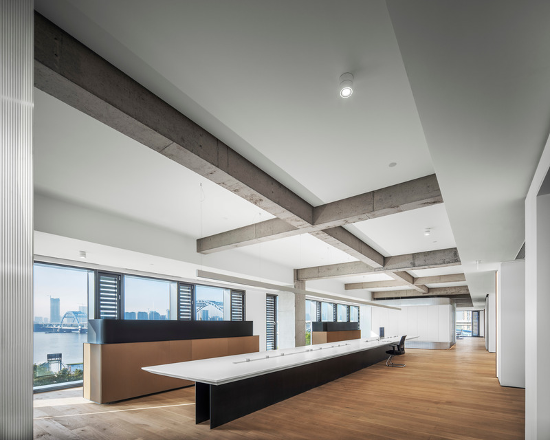Dossier de presse | 3599-05 - Communiqué de presse | Lingdi Office - WJ DESIGN - Design d’intérieur commercial - The office area - Crédit photo :  XUE Yutao 