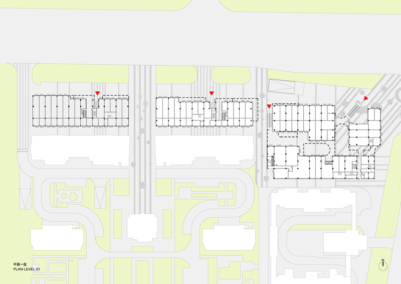 Press kit | 3565-02 - Press release | Cube Gallery - CLOU architects - Commercial Architecture - Plan Level 01 - Photo credit: CLOU