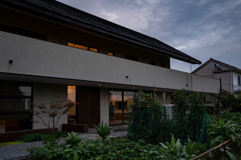 Dossier de presse | 4722-01 - Communiqué de presse | House G - Interval Architects - Architecture résidentielle - Vegetable garden - Crédit photo : Zhi Geng