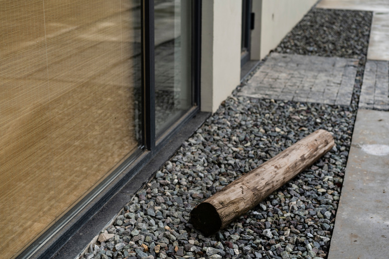 Dossier de presse | 4722-01 - Communiqué de presse | House G - Interval Architects - Architecture résidentielle - Landscape detail - Crédit photo : Zhi Geng