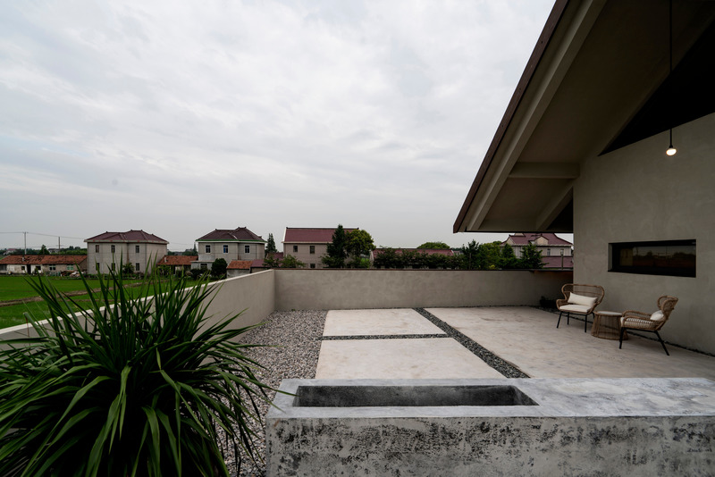 Dossier de presse | 4722-01 - Communiqué de presse | House G - Interval Architects - Architecture résidentielle - Terrace - Crédit photo : Zhi Geng