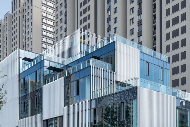 Press kit | 3565-02 - Press release | Cube Gallery - CLOU architects - Commercial Architecture - Photo credit:  Wuqingshan 