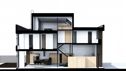 Dossier de presse | 635-04 - Communiqué de presse | Maison E3 - Natalie Dionne Architecture - Architecture résidentielle - Crédit photo : nda