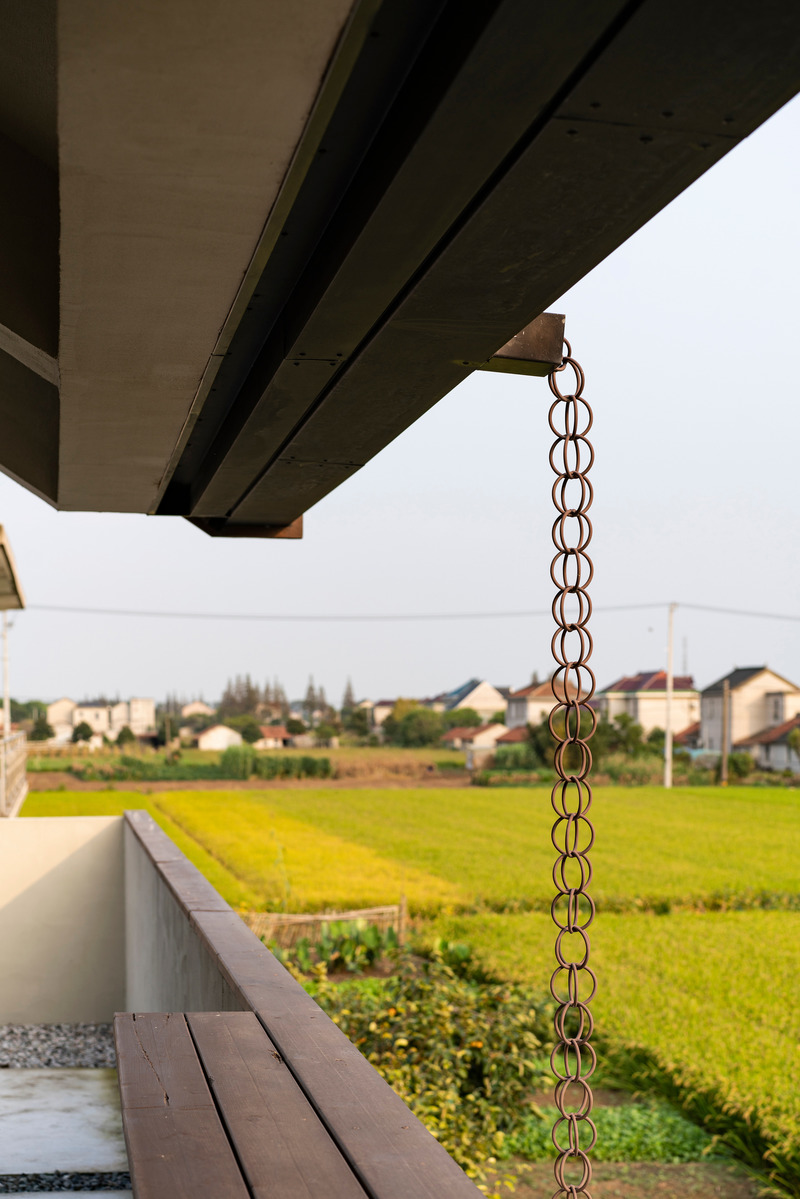 Dossier de presse | 4722-01 - Communiqué de presse | House G - Interval Architects - Architecture résidentielle - Drain detail - Crédit photo : Zhi Geng