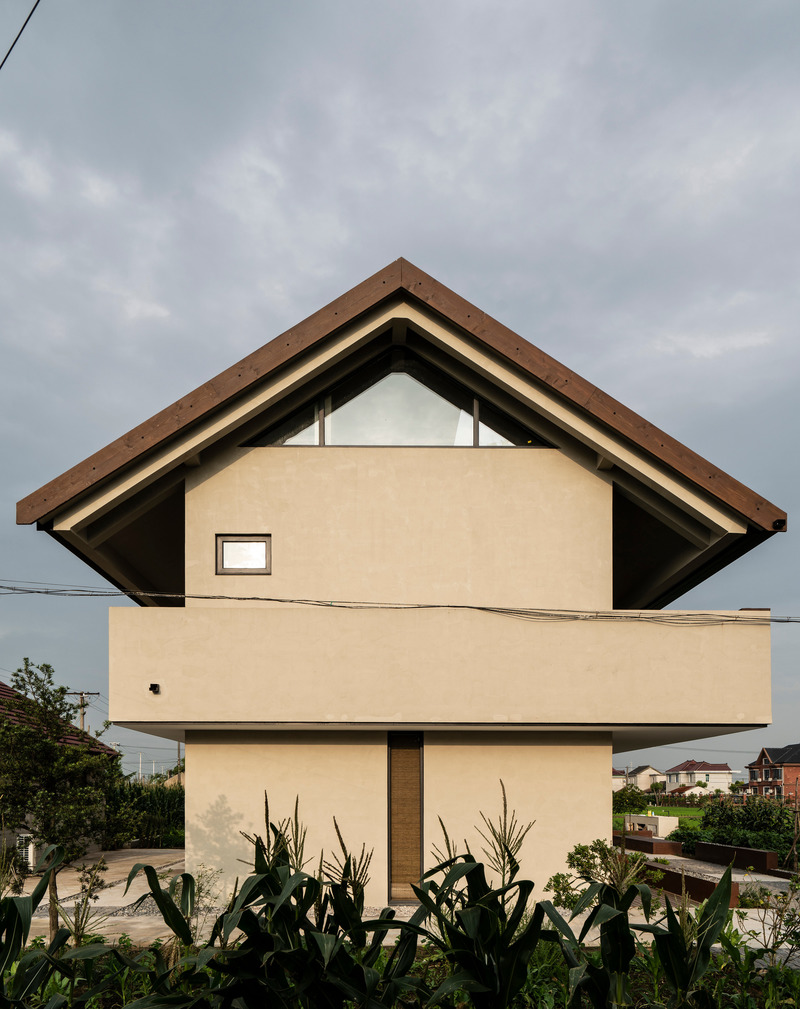 Dossier de presse | 4722-01 - Communiqué de presse | House G - Interval Architects - Architecture résidentielle - West facade - Crédit photo : Zhi Geng