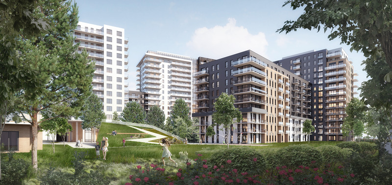 Dossier de presse | 3070-07 - Communiqué de presse | Le Newman : un spectaculaire concept multi résidentiel en phase avec son époque ! - DevMcGill - Architecture résidentielle - Crédit photo : DevMcGill