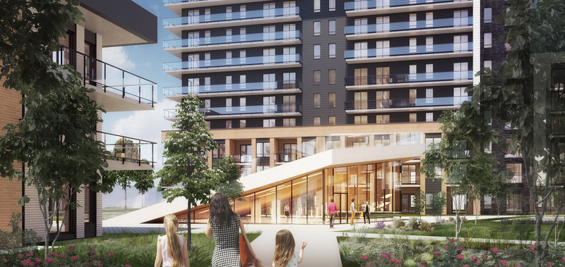 Dossier de presse | 3070-07 - Communiqué de presse | Le Newman : un spectaculaire concept multi résidentiel en phase avec son époque ! - DevMcGill - Architecture résidentielle - Crédit photo : DevMcGill