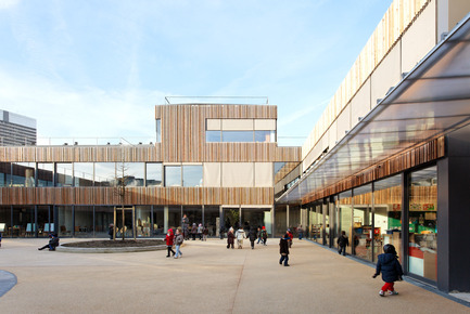 Dossier de presse | 1008-01 - Communiqué de presse | Groupe scolaire Lucie Aubrac - Dietmar Feichtinger Architectes - Architecture institutionnelle - Crédit photo : David Boureau