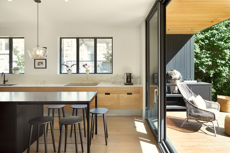 Press kit | 3213-01 - Press release | Maison Ave Courcelette - Salem Architecture - Residential Architecture - Photo credit: Phil Bernard