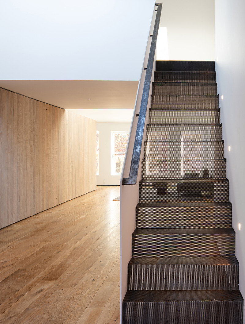 Dossier de presse | 5243-01 - Communiqué de presse | Downtown Loft - Bushman Dreyfus Architects - Design d’intérieur résidentiel - Loft stair<br> - Crédit photo : Virginia Hamrick Photography