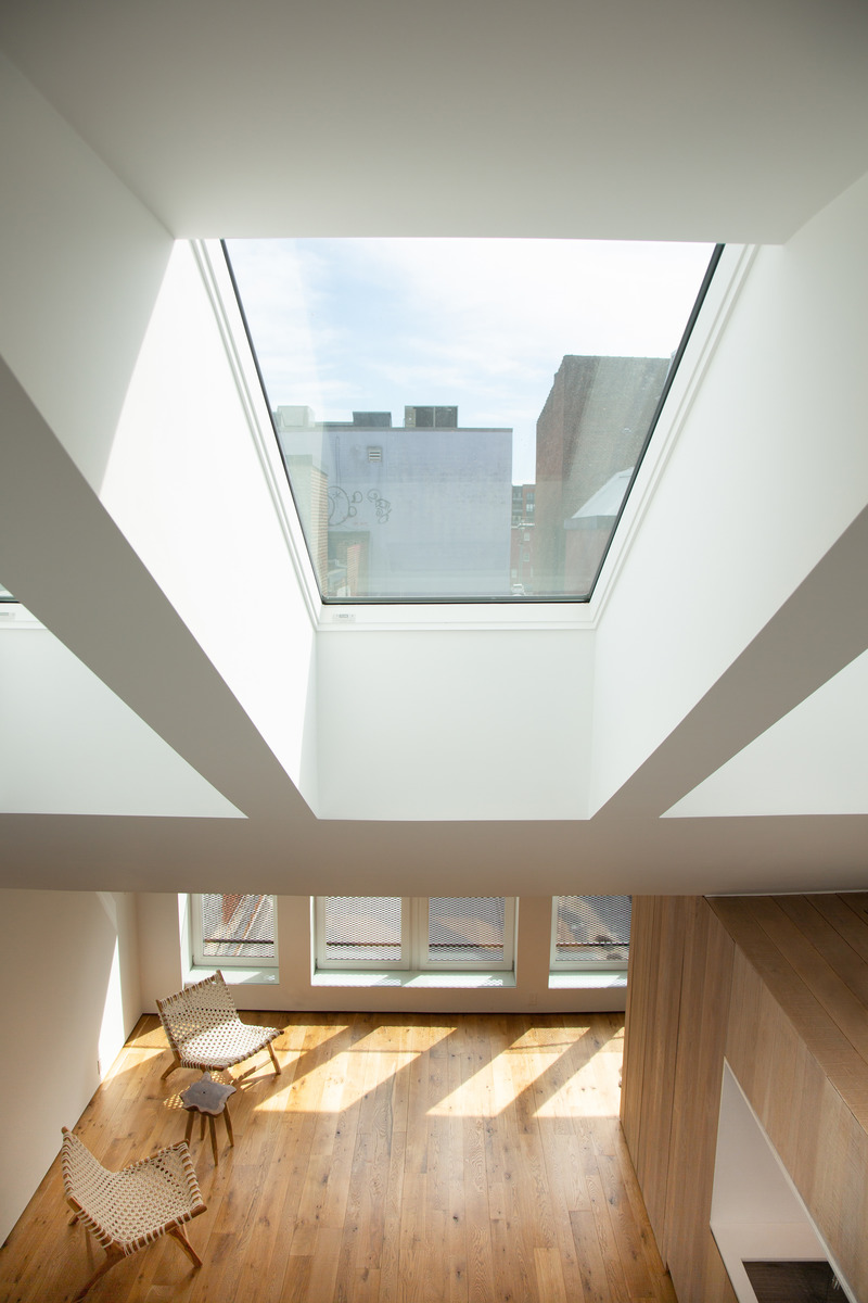 Dossier de presse | 5243-01 - Communiqué de presse | Downtown Loft - Bushman Dreyfus Architects - Design d’intérieur résidentiel - View from loft<br> - Crédit photo : Virginia Hamrick Photography