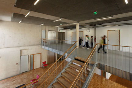 Dossier de presse | 1008-01 - Communiqué de presse | Groupe scolaire Lucie Aubrac - Dietmar Feichtinger Architectes - Architecture institutionnelle - Crédit photo : David Boureau