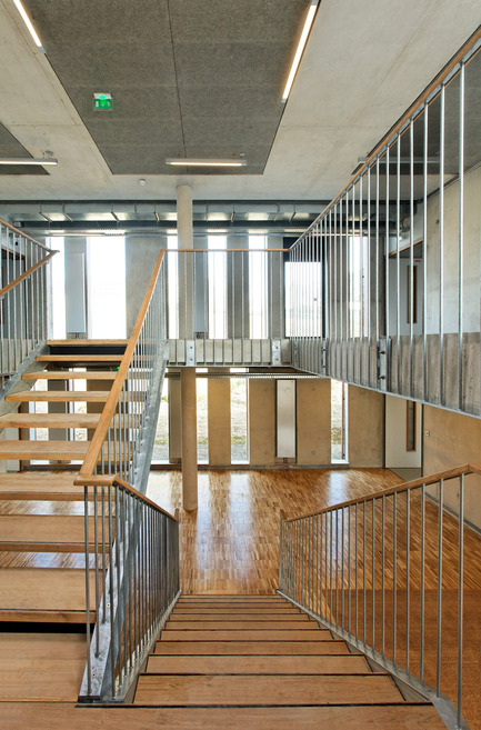 Dossier de presse | 1008-01 - Communiqué de presse | Groupe scolaire Lucie Aubrac - Dietmar Feichtinger Architectes - Architecture institutionnelle - Crédit photo : David Boureau