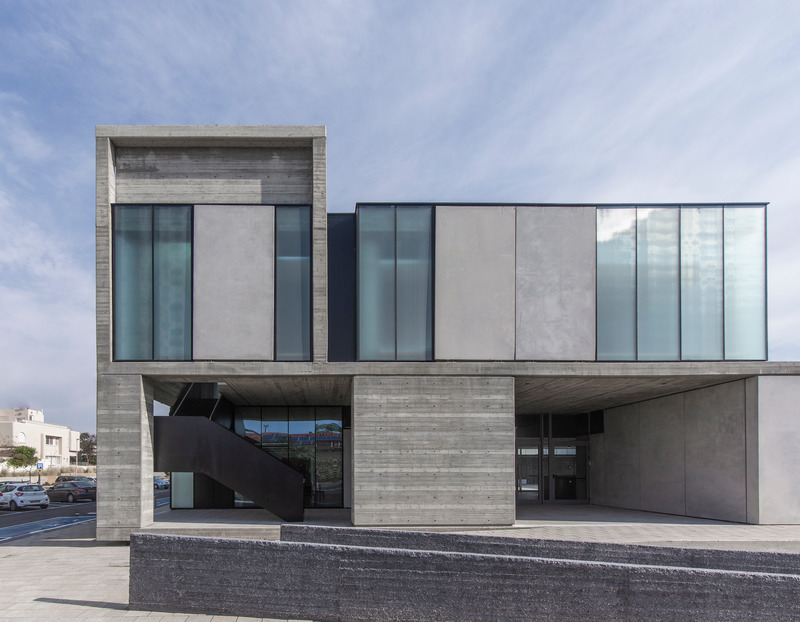 Dossier de presse | 5296-01 - Communiqué de presse | TEO Center for Culture, Art and Content - A. Lerman Architects Ltd. - Architecture institutionnelle - West Entrance - Crédit photo : Nimrod Levy