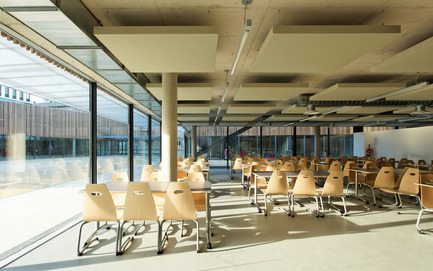 Dossier de presse | 1008-01 - Communiqué de presse | Groupe scolaire Lucie Aubrac - Dietmar Feichtinger Architectes - Architecture institutionnelle - Crédit photo : David Boureau