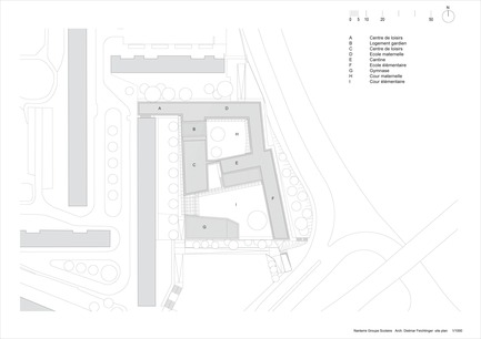 Dossier de presse | 1008-01 - Communiqué de presse | Groupe scolaire Lucie Aubrac - Dietmar Feichtinger Architectes - Architecture institutionnelle