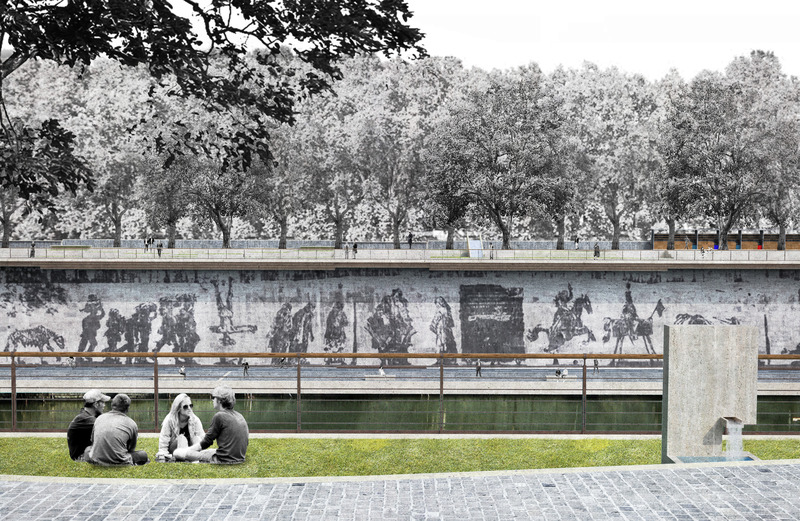 Dossier de presse | 5301-01 - Communiqué de presse | Piazza Tevere - Ballman Khapalova - Design urbain - Crédit photo : Ballman Khapalova