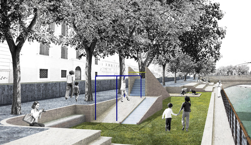 Dossier de presse | 5301-01 - Communiqué de presse | Piazza Tevere - Ballman Khapalova - Design urbain - Crédit photo : Ballman Khapalova