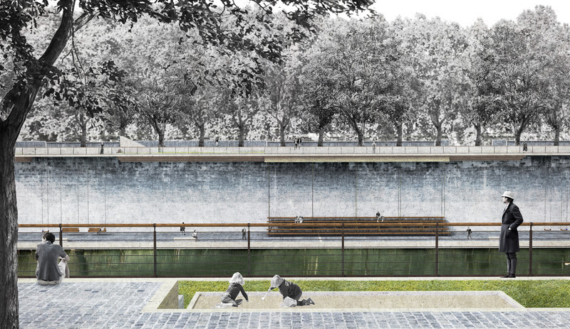 Dossier de presse | 5301-01 - Communiqué de presse | Piazza Tevere - Ballman Khapalova - Design urbain - Crédit photo : Ballman Khapalova