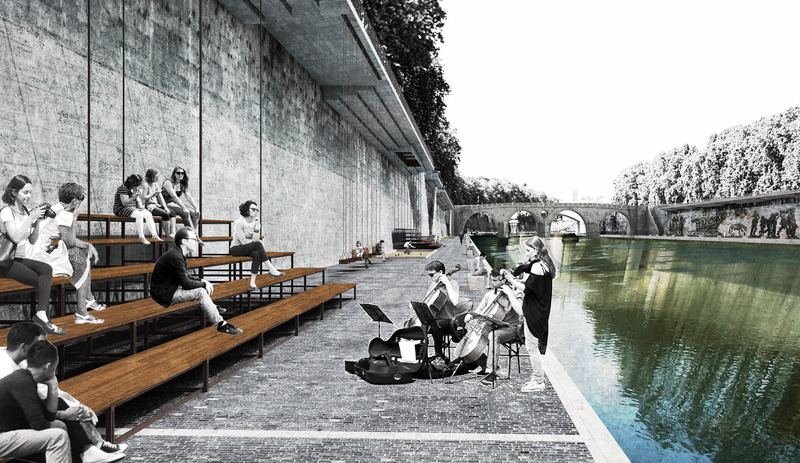 Dossier de presse | 5301-01 - Communiqué de presse | Piazza Tevere - Ballman Khapalova - Design urbain - Crédit photo : Ballman Khapalova