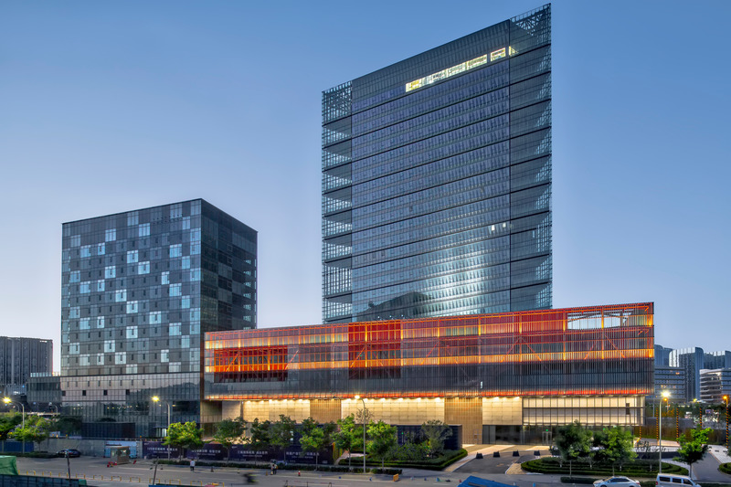 Press kit | 3565-01 - Press release | Shoukai Vanke Centre Beijing - CLOU architects - Commercial Architecture - Photo credit: Vanke