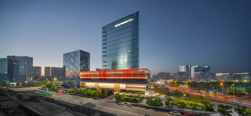 Press kit | 3565-01 - Press release | Shoukai Vanke Centre Beijing - CLOU architects - Commercial Architecture - Photo credit:  Vanke 