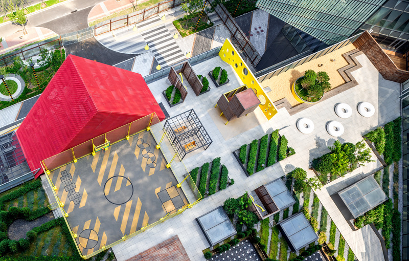 Press kit | 3565-01 - Press release | Shoukai Vanke Centre Beijing - CLOU architects - Commercial Architecture - Photo credit:  Amey Kandalgaonkar BAM