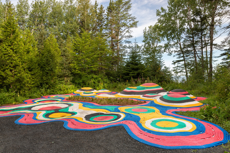Press kit | 837-35 - Press release | "Les métissages" of the International Garden Festival 2020 at "Les Jardins de Métis" - International Garden Festival / Reford Gardens - Event + Exhibition - <p class="">Augmented Grounds</p><p class="">by Soomeen Hahm, Architect, Jaeheon Jung, Architect and Yumi Lee, Landscape Architect</p><p class="">Seoul (South Korea)</p> - Photo credit: Jean-Christophe Lemay