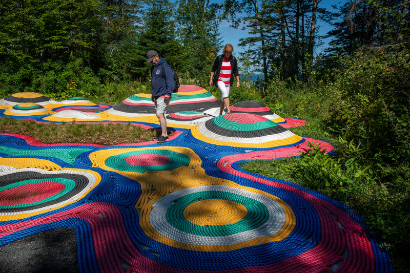 Press kit | 837-35 - Press release | "Les métissages" of the International Garden Festival 2020 at "Les Jardins de Métis" - International Garden Festival / Reford Gardens - Event + Exhibition - <p class="">Augmented Grounds</p><p class="">by Soomeen Hahm, Architect, Jaeheon Jung, Architect and Yumi Lee, Landscape Architect</p><p class="">Seoul (South Korea)</p> - Photo credit: Martin Bond