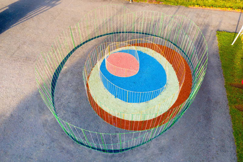 Press kit | 837-35 - Press release | "Les métissages" of the International Garden Festival 2020 at "Les Jardins de Métis" - International Garden Festival / Reford Gardens - Event + Exhibition - <p class="">(Mé)Tissages</p><p class="">by Duc Truong, Architect</p><p class="">Strasbourg (France)</p> - Photo credit: Jean-Christophe Lemay