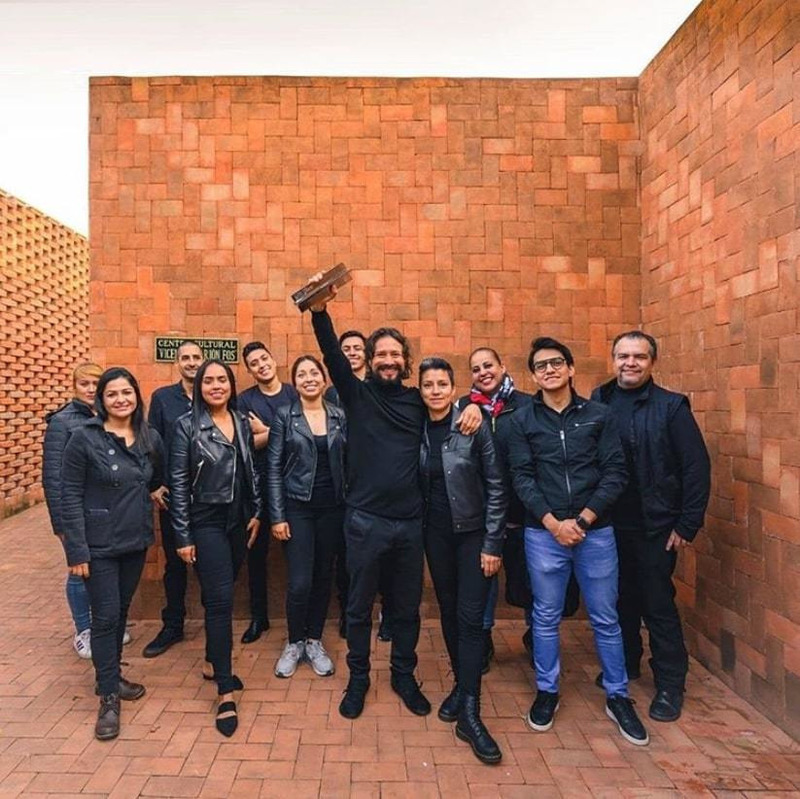 Press kit | 1071-08 - Press release | Architizer Announces Inaugural A+Firm Awards - Architizer - Competition -  A+Award-winners Ivan Marín Arquitectura celebrate their win  - Photo credit: Ivan Marín Arquitectura