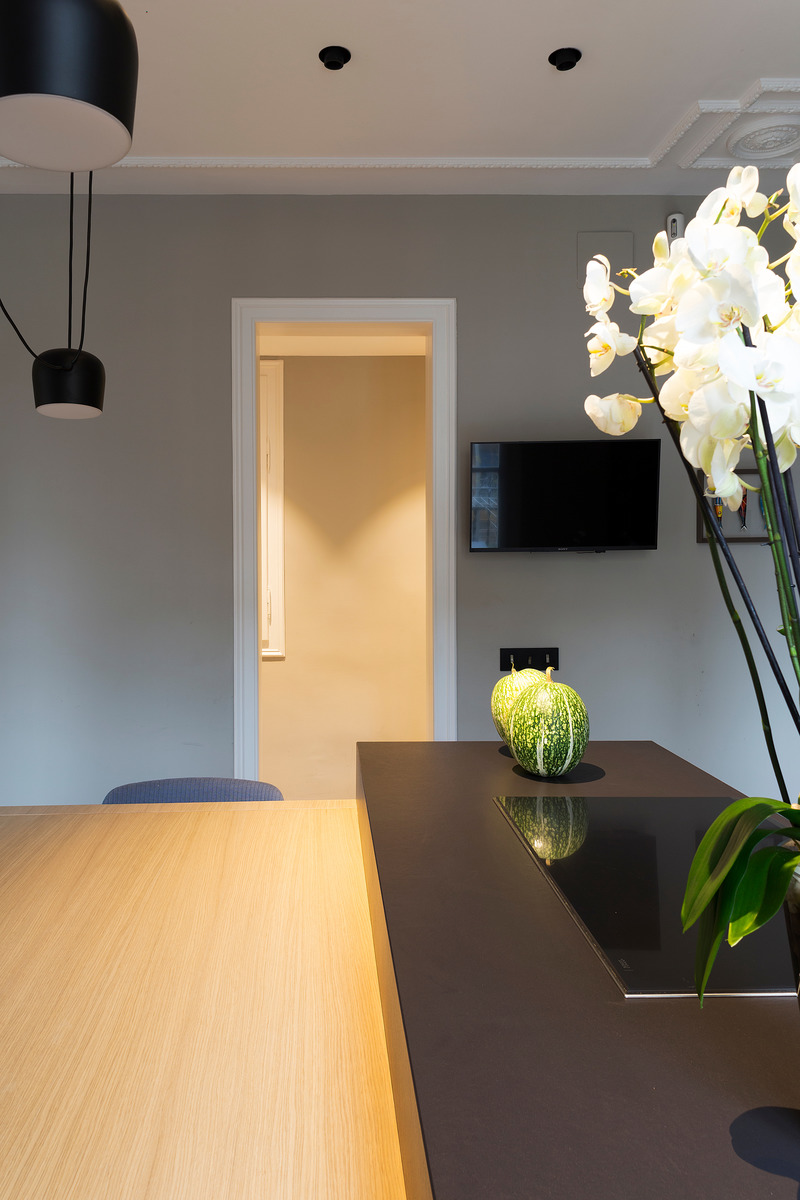 Press kit | 3175-03 - Press release | Mood House - Gokostudio, Architecture and Interior Design - Residential Architecture - Kitchen - Photo credit: Valentin Hincû