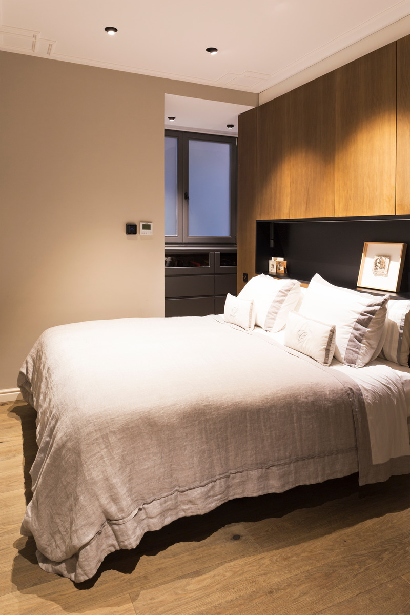 Press kit | 3175-03 - Press release | Mood House - Gokostudio, Architecture and Interior Design - Residential Architecture - Suite bedroom - Photo credit: Valentin Hincû