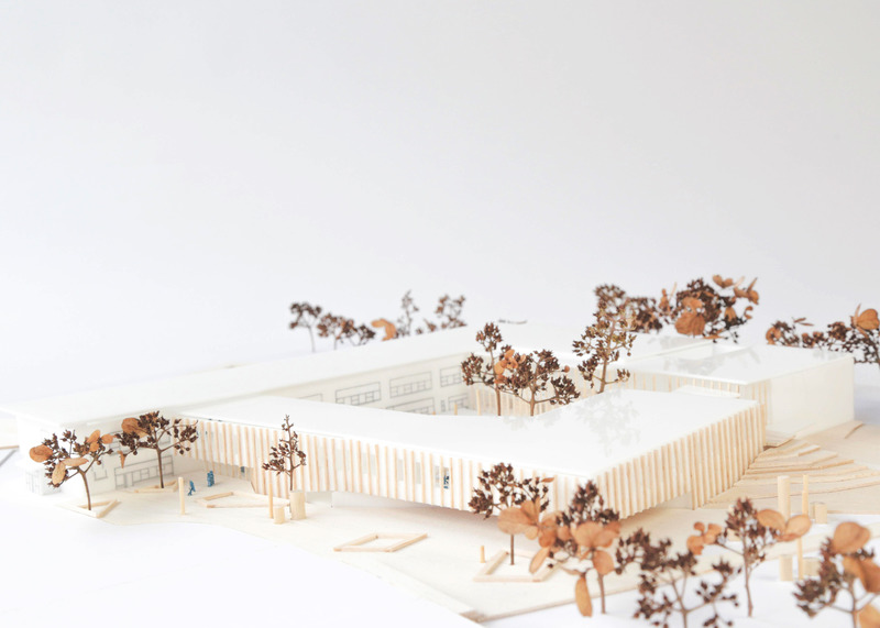 Press kit | 748-39 - Press release | The UQAM Centre de Design presents Devoirs d’architecture: 6 Elementary School Competitions in Quebec - Centre de design de l'UQAM - Institutional Architecture - Photo credit: Lab-École