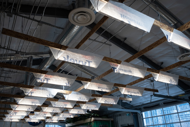 Press kit | 809-31 - Press release | Announcing the Winners of the 2020 AZ Awards - AZURE - Competition -   <p>Winner and People's Choice in Design, Lighting Installations</p><p><br></p><p>Stacklab: Temporary Tyvek Lighting Installation at Stackt Market, Toronto, Canada </p>   - Photo credit: AZURE
