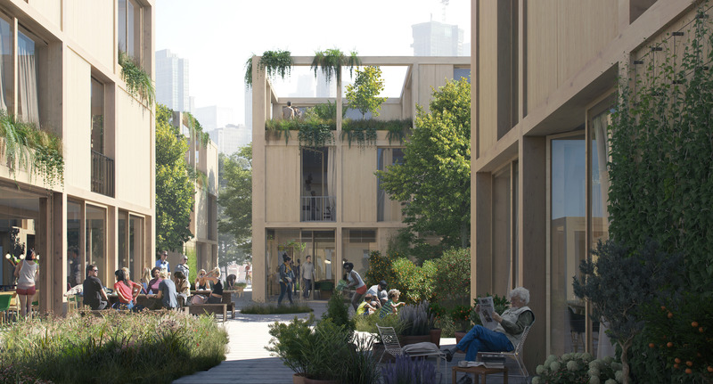 Press kit | 809-31 - Press release | Announcing the Winners of the 2020 AZ Awards - AZURE - Competition -  <p>Winner and People's Choice in Concepts, Ideas and Prototypes</p><p><br></p><p>EFFEKT Architects: The Urban Village Project </p>  - Photo credit: AZURE