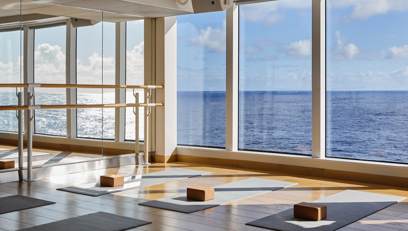 Dossier de presse | 1472-03 - Communiqué de presse | concrete Reveals Disrupting Design to Set Sail on Virgin Voyages First Cruise Ship: Scarlet Lady - Concrete Amsterdam - Design d’intérieur commercial - b complex gym - Crédit photo : virgin voyages