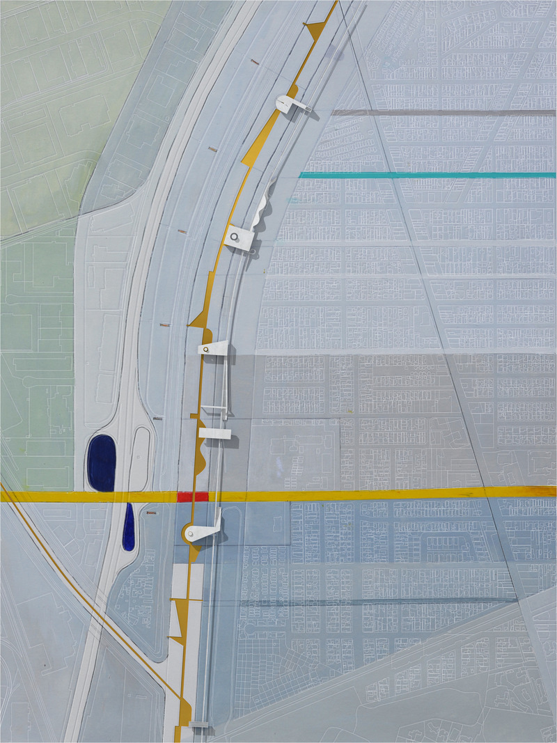 Dossier de presse | 5301-02 - Communiqué de presse | LA River - Ballman Khapalova - Design urbain - Site Plan: LA River at Sutter and Longwood - Crédit photo : Ballman Khapalova